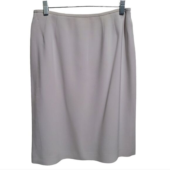 Kasper lt. Grey 3pc business suit 8P - Picture 5 of 5